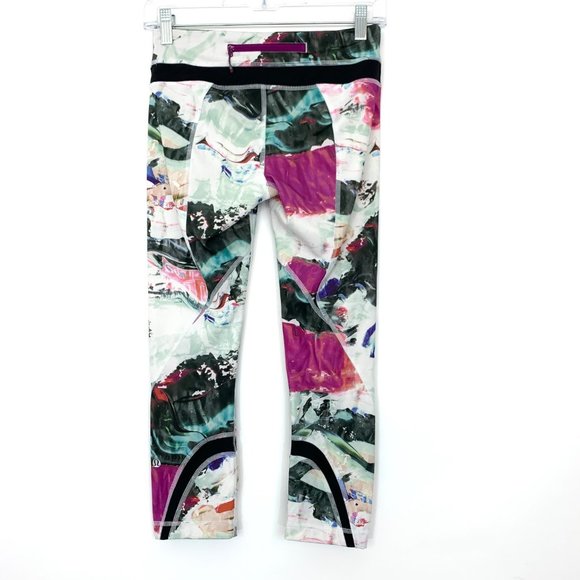 Lululemon‎ Run Inspire Crop II Pigment Wave Legging - Picture 3 of 8